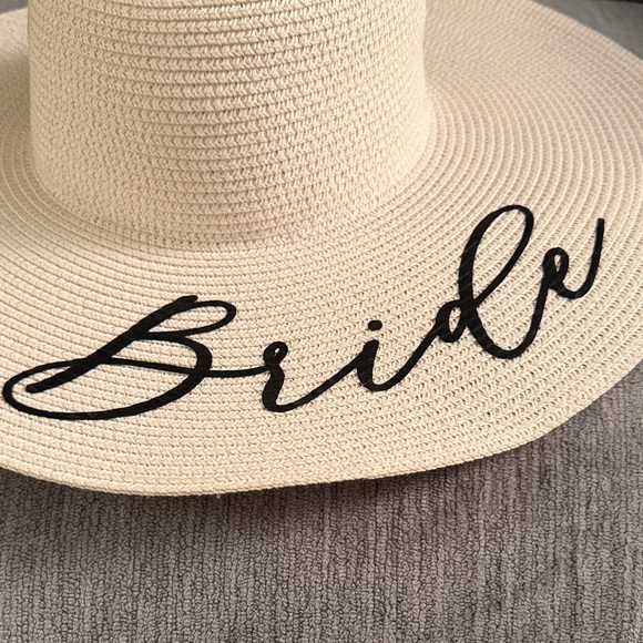 Bride Sun Hat - Picture 2 of 5